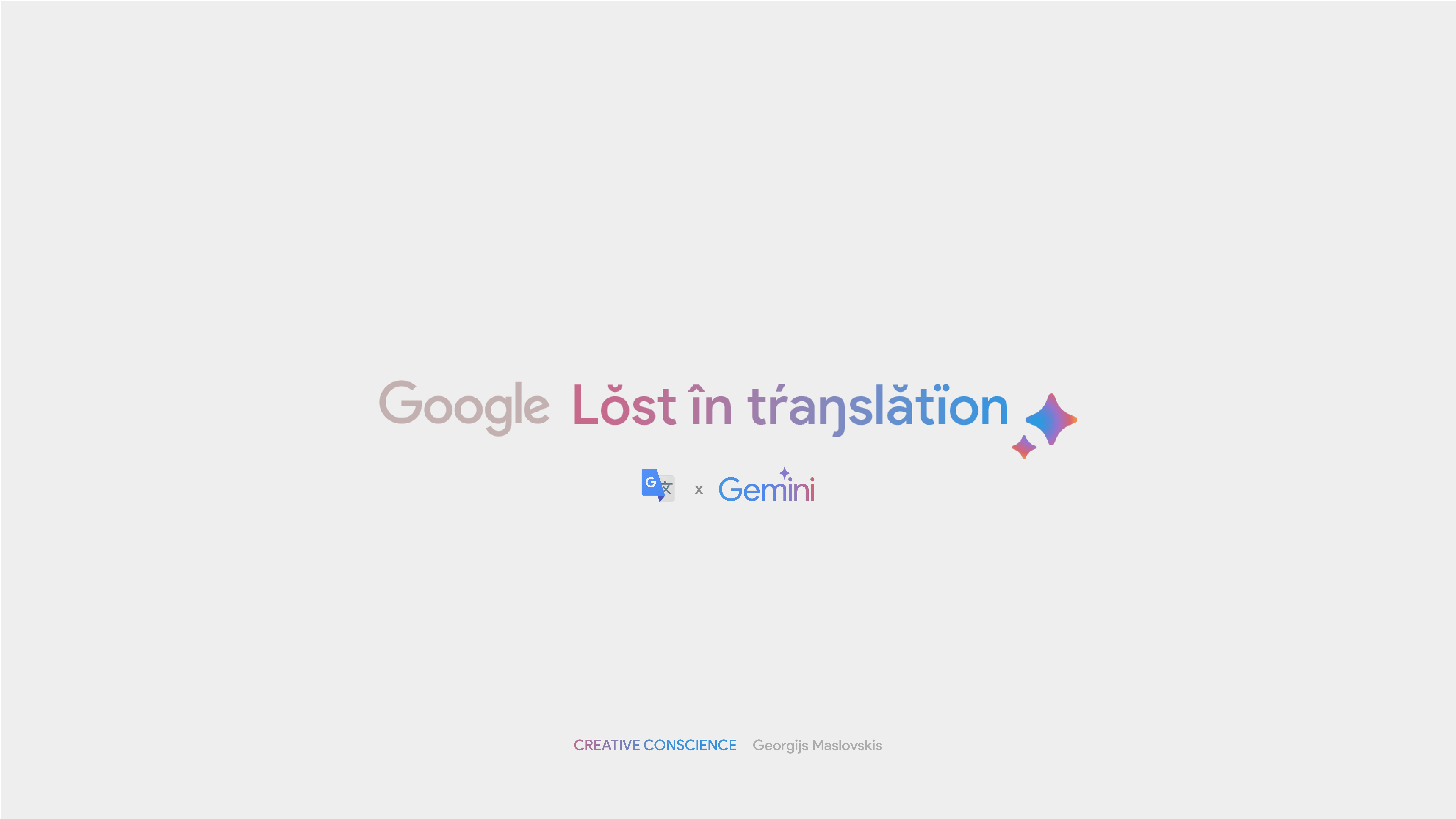 Short 2 minute video detailing how AI can be used as a feature within google translate to tackle language barriers.