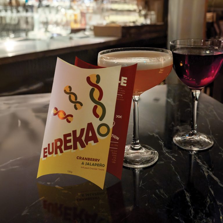 Premium Bar Snack Packaging by Ella Chapman, For a brand named Eureka!