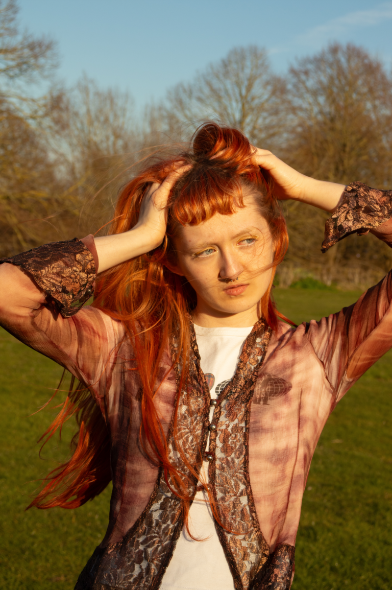 An image by Daisy Gilroy-Bewell showing a girl outside.