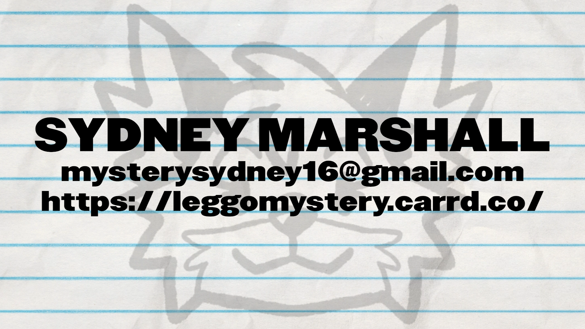 2D Animation showreel by Sydney Marshall showing various pieces of my work.
