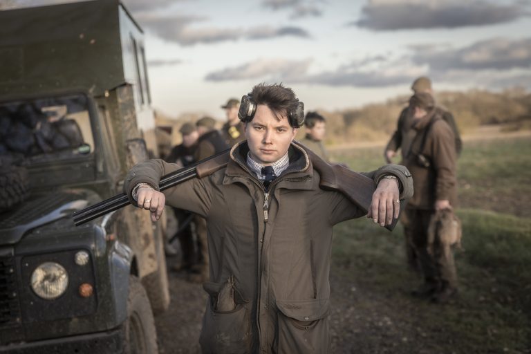 Image by Ryan Boydell capturing a gentleman on a pheasant shoot in country attire