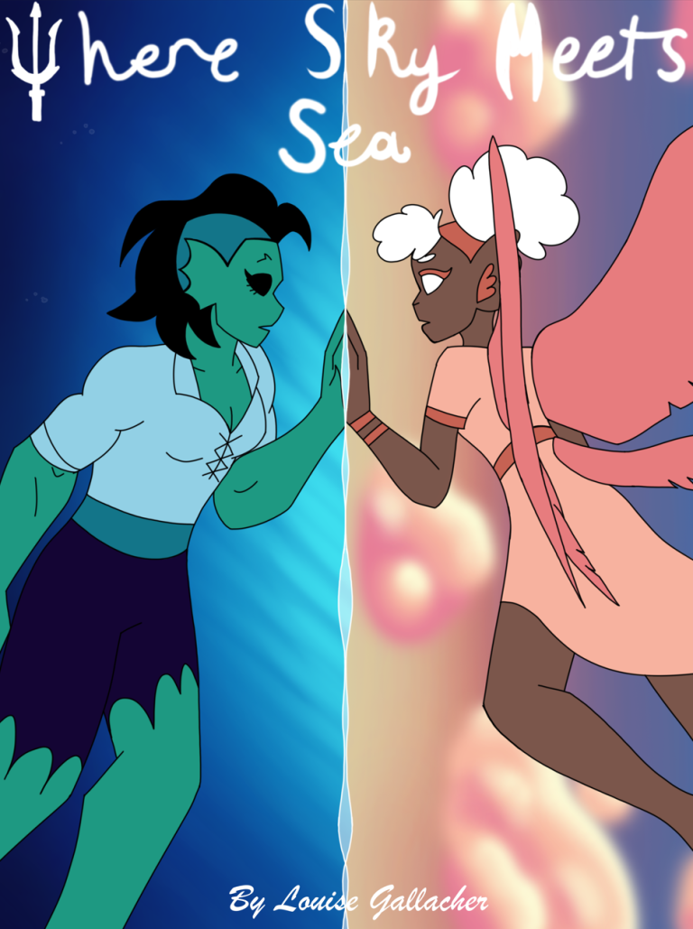 BA animation by Louise Gallacher about a sea monster and an angel.