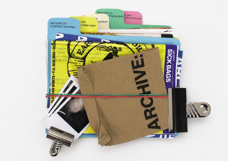 Archive is a publication designed as an interactive experience for the reader, combining unconventional subjects with an engaging and distinctive format. Accompanied by carefully branded gifts, the project creates a more immersive connection between the publication and its audience.