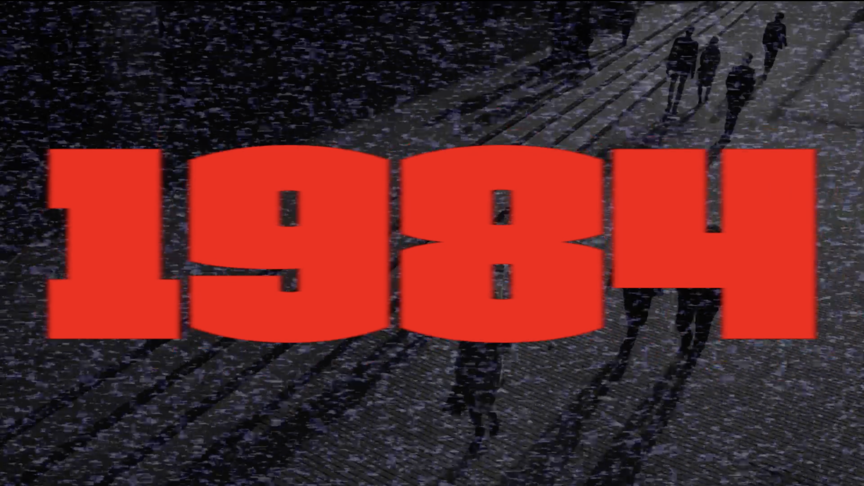 A title sequence video for a fictitious adaptation of George Orwell's 1984