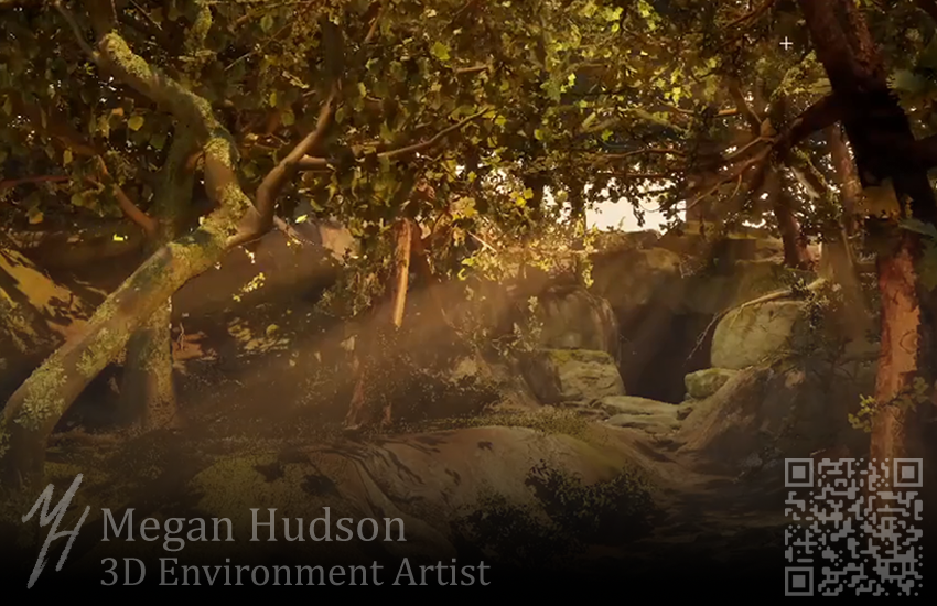 Portfolio Showcase of work by Megan Hudson, Third Year Games Art and Design