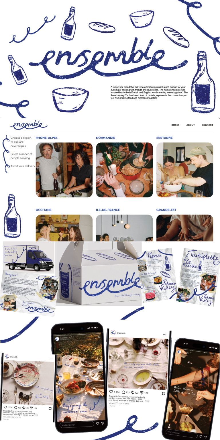 A brand identity by Clara Merriman
