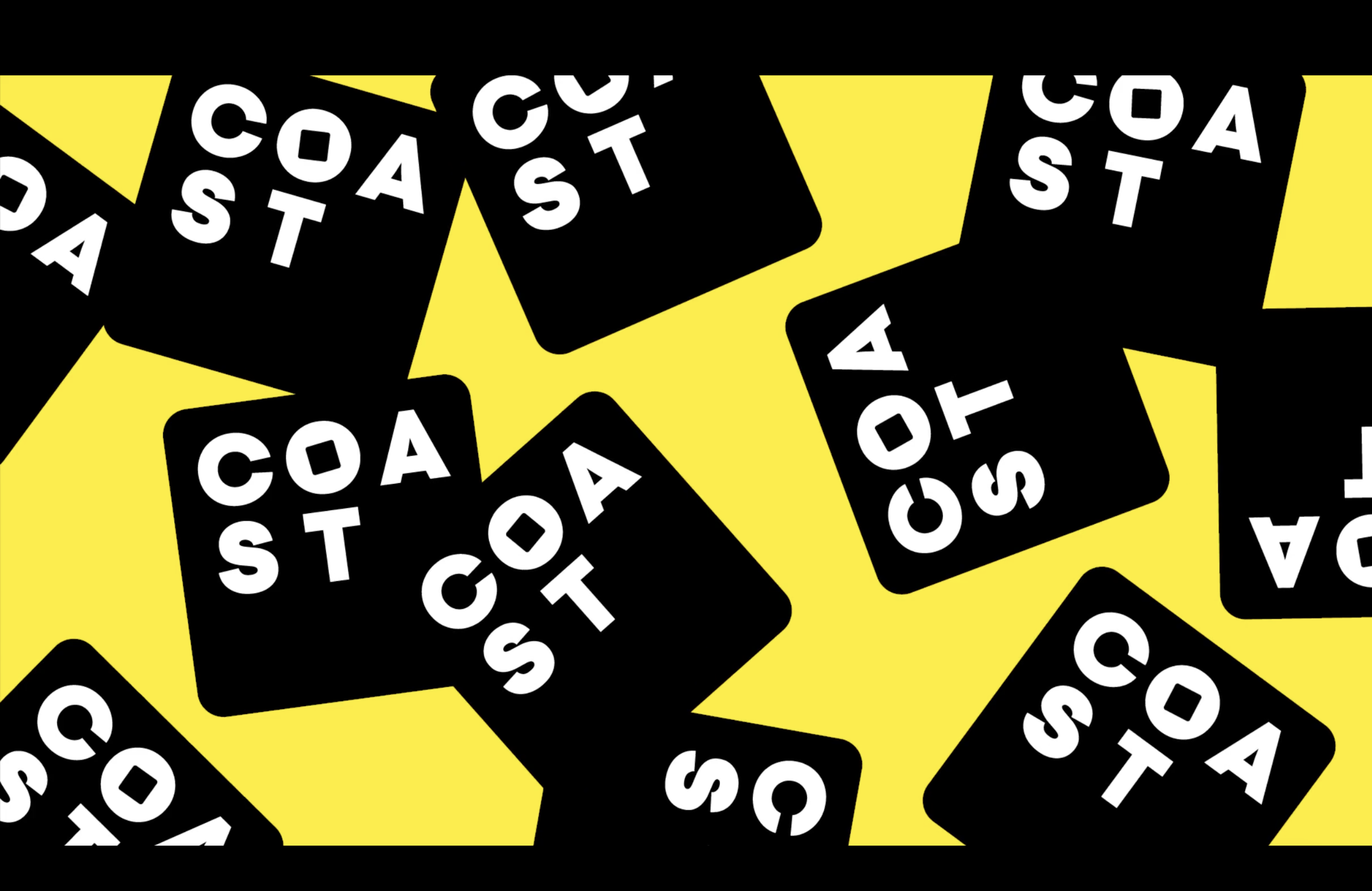Logo animation by Ciaran Burling for a day and night time bar that has made coasters slidable